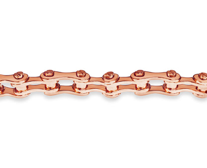 Motorcycle/Bike Chain Solid White/Yellow/Rose Gold Handmade Necklace , 12mm, 16-30 Inch