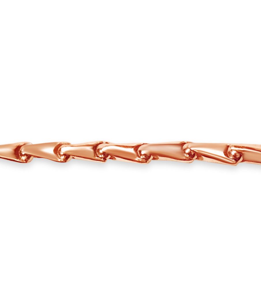 Cylinder Tube Solid White/Yellow/Rose Gold Handmade Bracelet , 7mm, 6.5-10 Inch