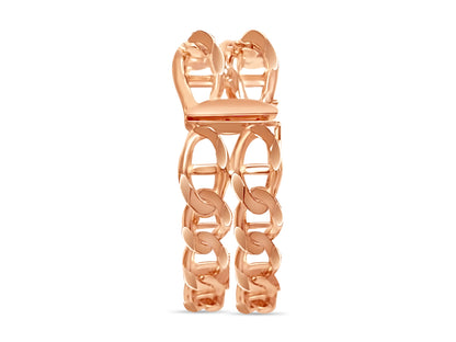 ID Mariner Solid White/Yellow/Rose Gold Handmade Bracelet , 28mm, 6.5-10 Inch